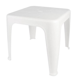 Mesa Auxiliar Polipropileno Mor 43 cm Blanco