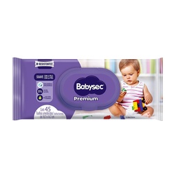 Toallas Húmedas Premium Babysec 50u