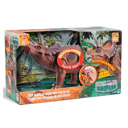 Figura Dinopark Dinosaurio Triceraptor con Sonido