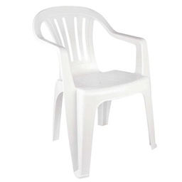 Silla Poltrona Polipropileno Mor 81 cm Blanco