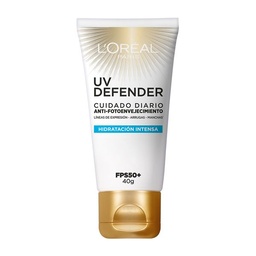 Uv Defender Hidratación Intensa Loreal Cja 40 grm