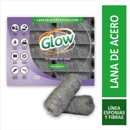 Lana de Acero Glow 10u