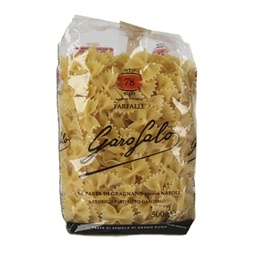 Fideos Guiseros Semola Farfalle Garofalo 500 grm