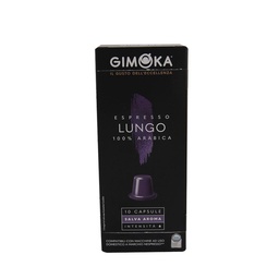 Café Cápsulas Espresso Lungo Gimoka 10 uni