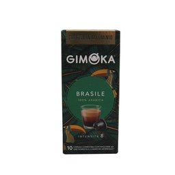 Café Cápsulas Brasile Gimoka 10 uni