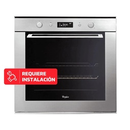 Horno Whirlpool Eléctrico 67 l Plata Wob75ardim