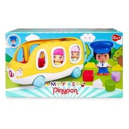 Vehículo Pinypon Happy Bus con Figuras