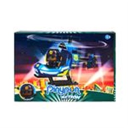 Set de Juego Pinypon Action Helicóptero de Policía con Figura