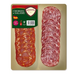 Duopack Chorizo+salami Lourisierra Paq 40 grm