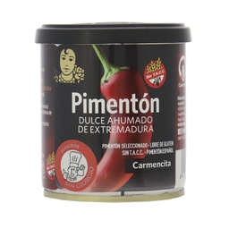 Especias Pimentón Dulce Ahumado de Extremadura Carmencita 75 grm