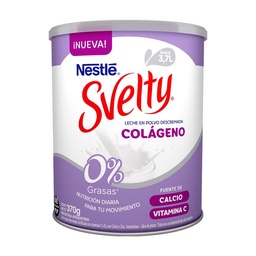 Leche en Polvo Colágeno Svelty 370g