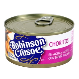 Choritos Ahumados en Ac Robinson Crusore Lat 190 grm