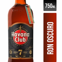 Ron Oscuro 7 Años Havana Club 750ml