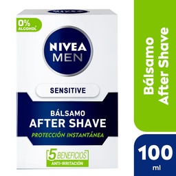 Bálsamo After Shave Nivea Men Sensitive para Piel Sensible x 100 ml