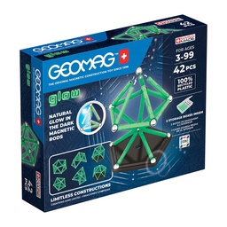 Juego Geomag Glow 42 Piezas