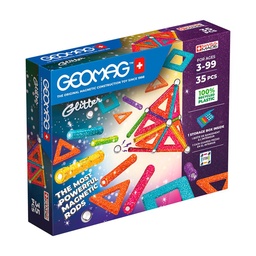 Juego Geomag Glitter 35 Piezas