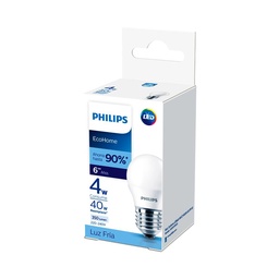 Lámpara Led Gota Philips Fria 4 W E27   Caja 1 Unidad