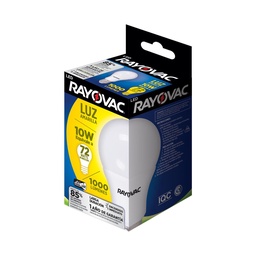 Lámpara Led Bulbo Rayovac Calida 10 W E27  Caja 1 Unidad