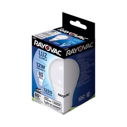 Lámpara Led Bulbo Rayovac Fria 12 W E27   Caja 1 Unidad