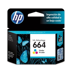 Cartucho de Impresión Hp 664 Tricolor