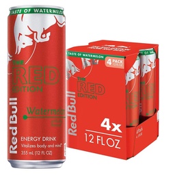 Energizante The Red Edicion Red Bull x4 uni 355 ml