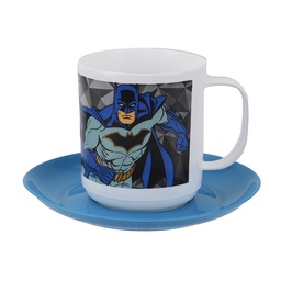 Taza con Plato Batman Plastico . . .