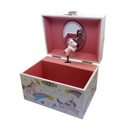 Caja Musical Crear Unicornio Cofre 13 cm