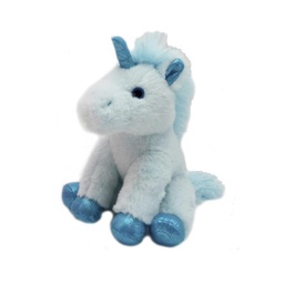 Peluche Unicornio Crear Blanco Celeste