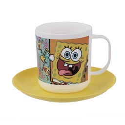 Taza con Plato Bob Esponja Plastico . . .