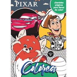 Libro Pixar Colorea