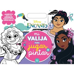 Libro Mi Valija para Jugar y Pintar Encanto