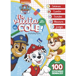 Libro Paw Patrol de Vuelta Al Cole