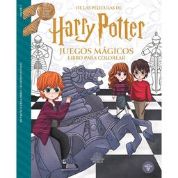 Libro Harry Potter Juegos Magicos para Colorear