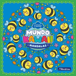 Libro Mundo Kawaii Mandalas Animales y Plantas