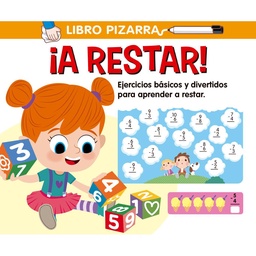 Libro ¡A Restar! Libro Pizarra