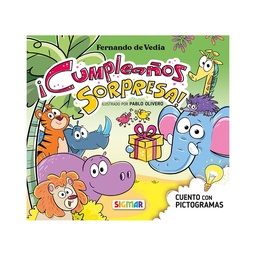 Libro Cumpleaños Sorpresa Cuento con Pictogramas