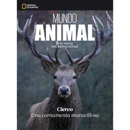 Libro Mundo Animal, Ciervo Una Cornamenta Maravillosa