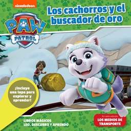 Libro Paw Patrol Los Cachorros y El Buscador de Oro