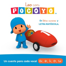 Libro Leo con Pocoyo Letra Mayúscula y Cursiva