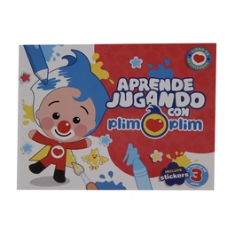 Libro Aprende Jugando con Plim Plim