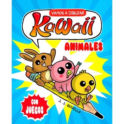 Libro Kawaii Vamos A Dibujar Animales