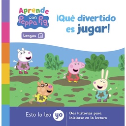 Libro Aprende con Peppa Pig ¡Qué Divertido Es Jugar!