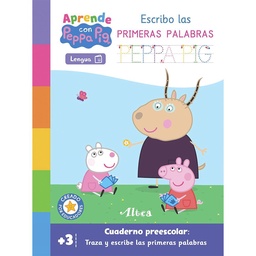 Libro Aprende con Peppa Pig Escribo Las Primeras Palabras