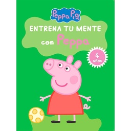 Libro Entrena Tu Mente con Peppa Pig +4 Años