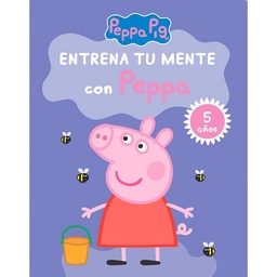 Libro Entrena Tu Mente con Peppa Pig +5 Años