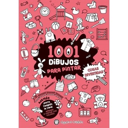 Libro 1001 Dibujos para Pintar Cosas Divertidas