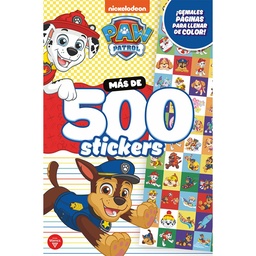 Libro Paw Patrol Mas de 500 Stickers