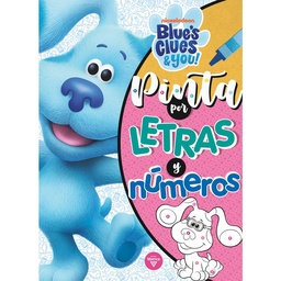 Libro Pistas de Blue Pinta Por Letras y Nùmeros