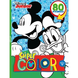 Libro Super Color Disney Junior