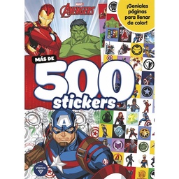 Libro Avengers 500 Stickers